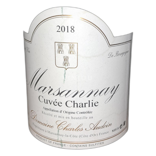 Burgund Marsannay Domaine Charles Audoin Charlie 2018