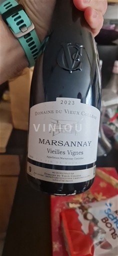 Bourgogne Marsannay Domaine Vieux Collège Vieilles Vignes 2023