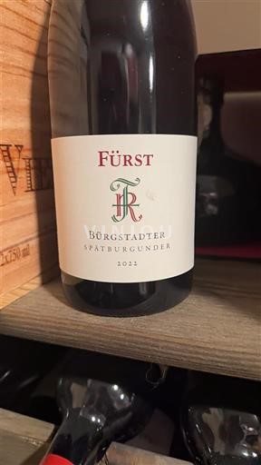 Franken Fürst Bürgstadter Spätburgunder 2022