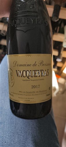 Rhônen laakso Vacqueyras Domaine Boissan 2017