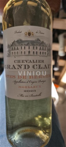 Sudoeste Côtes de Bergerac Chevalier Grand Clau 2023