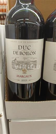 Bordeaux Margaux Duc de Boilon 2023