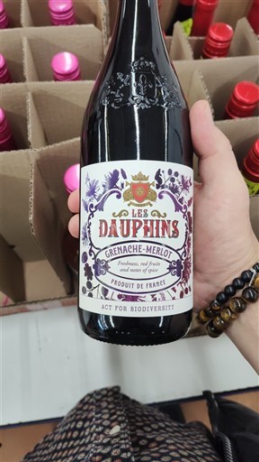 Provence, Lower Rhône Valley, Corsica Mediterranean Les Dauphins Grenache-Merlot Non-Vintage