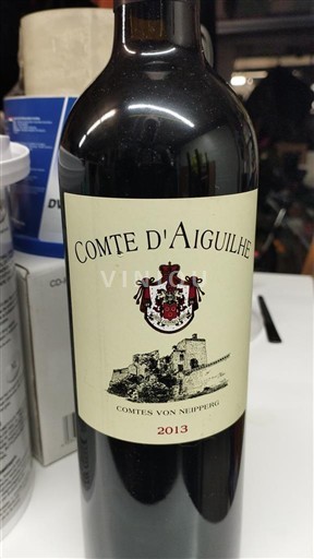 Bordeaux Castillon-côtes-de-bordeaux Comte Aiguilhe 2013