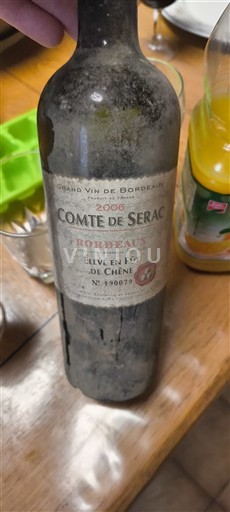 Bordéus Comte de Serac 2006