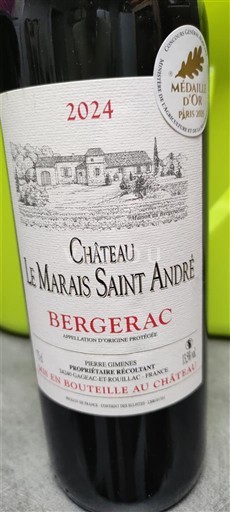 Zuidwest-Frankrijk Bergerac Château Le Marais Saint André 2024