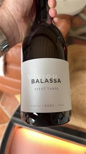 Tokaj Tokaj-Hegyalja Balassa Szent Tamás 2021