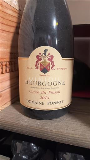 Bourgondië Bourgogne Domaine Ponsot du Pinson 2014