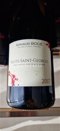 Borgoña Nuits-Saint-Georges Arnaud Boué 2017