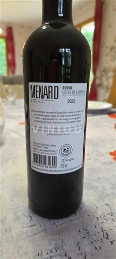 Sud-Ouest Côtes de Gascogne Ménard 2023