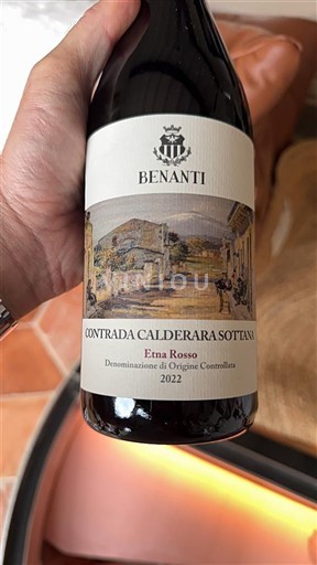 Sicilija Etna Benanti Contrada Calderara Sottana 2022