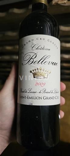 Bordeaux Saint-Émilion Grand Cru Grand Cru Château Bellevue 2009