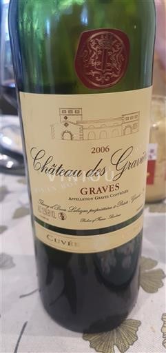 Burdeos Graves Château Des Gravières 2006