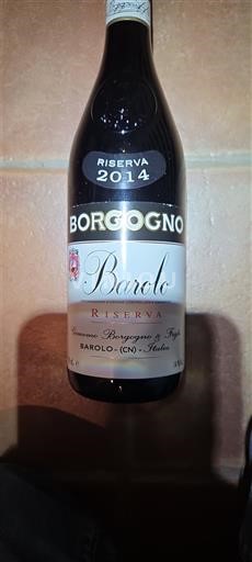 Piemonte Barolo Borgogno Riserva 2014