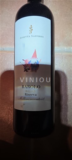 Piemonte Barolo Josetta Saffirio Millenovecento48 2016