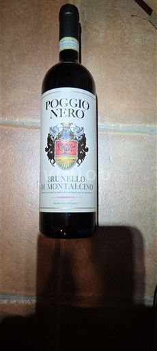Toscana Brunello di Montalcino. Poggio Nero 2016