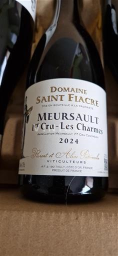 Bourgondië Meursault Premier Cru Domaine Saint Fiacre Meursault 1er Cru-Les Charmes 2024