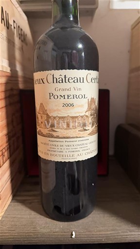 Bordeaux Pomerol Château Vieux Certan 2006
