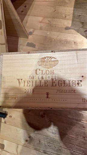 Bordéus Pomerol Clos de la Vieille Eglise 2010