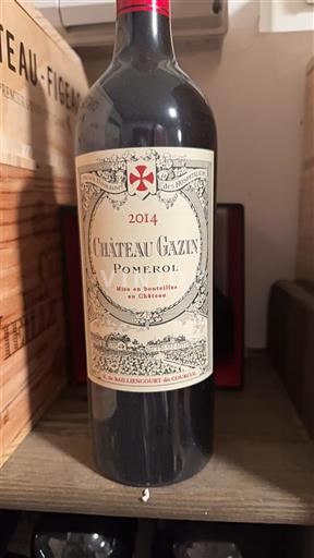 Bordeaux Pomerol Château Gazin 2014