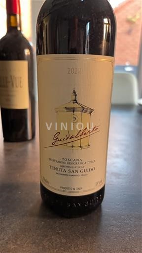 Toskana Ni doloceno Tenuta San Guido Guidalberto 2021