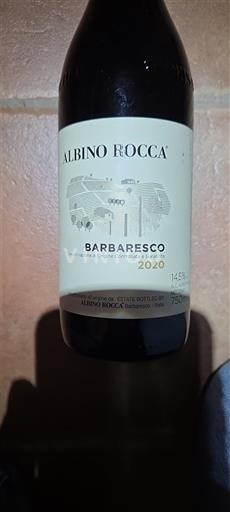 Piemonte Barbaresco Albino Rocca 2020