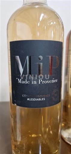 Provence Côtes-de-Provence Domaine Des Diables MiP Made in Provence #LesDiables Icke årgångsbetecknad