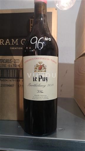 Bordeaux Francs-côtes-de-bordeaux Château Le Puy Barthélemy 2018