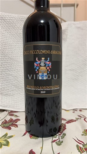 Toscana Brunello di Montalcino. Ciacci Piccolomini Aragona 2019