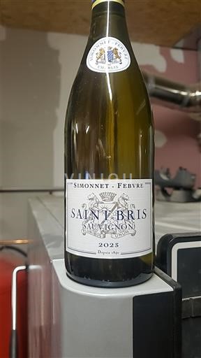 Burgundi Saint-Bris Simonnet-Febvre 2023