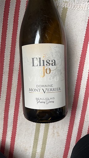 Beaujolais Domaine Mont Verrier Elisa Jo 2023