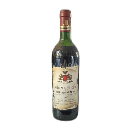 Bordeaux Saint-Émilion Grand Cru Grand Cru Château Merlin 1985