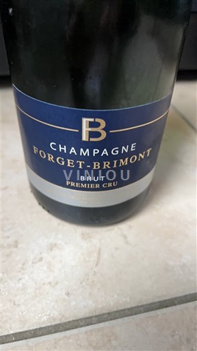 Šampanja Šampanjec Premier Cru Forget-Brimont Neleten.