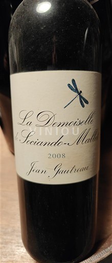 Bordeaux Haut-Médoc Sociando-Mallet La Demoiselle 2008