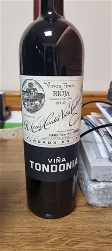 La Rioja Rioja R. López de Heredia Viña Tondonia Viña Tondonia 2010
