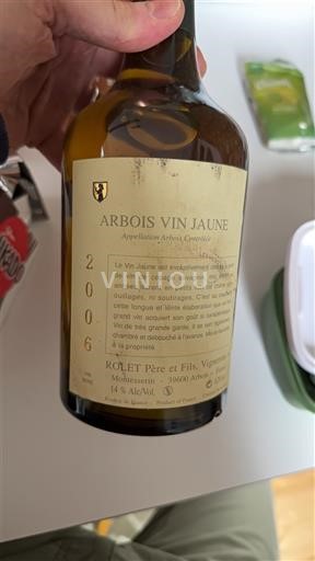 Jura Arbois Rolet Père et Fils 2006