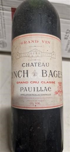 Bordeaux Pauillac Grand Cru Château Lynch-Bages 1991