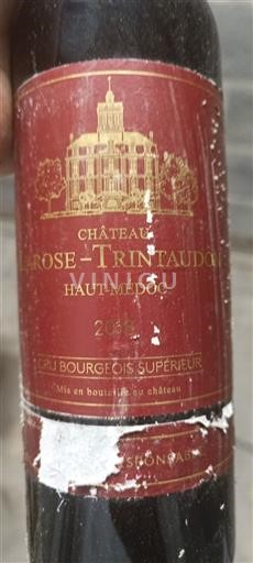 Bordeaux Haut-Médoc Cru Bourgeois Supérieur Château Larose-Trintaudon 2014