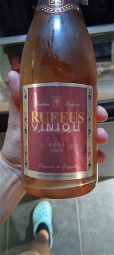 Wallonie Côtes de Sambre et Meuse RUFFUS Rosé Brut Không niên vụ