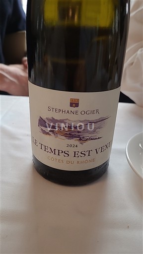 Thung lũng Rhône Côtes-du-rhône Stéphane Ogier Le Temps est Venu 2024