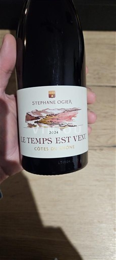 Valle del Ródano Côtes del Ródano Stéphane Ogier Le Temps est Venu 2024