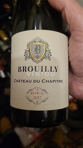 Beaujolais Brouilly Château Chapitre 2017