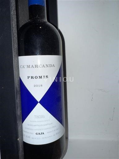Toscana Không được chỉ định Ca' Marcanda Promis 2018