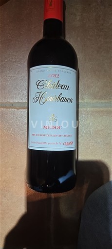 Bordeaux Médoc Château Hourbanon 2012