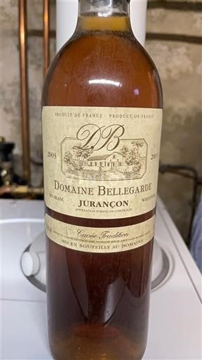 Sydvestfrankrig Jurançon Domaine Bellegarde Tradition 2003