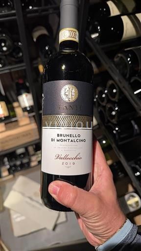 Toscana Brunello di Montalcino. Vanicci Vallocchio 2019