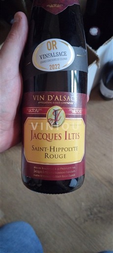 Alsacia Jacques Iltis Saint-Hippolyte Rouge 2022