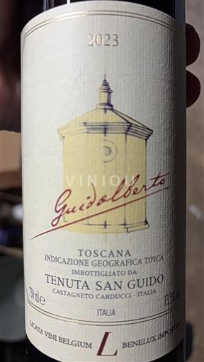 Toscana No especificado Tenuta San Guido Guidalberto 2023