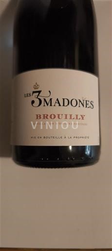 Beaujolais Brouilly Les 3 Madones Ikke årgangsbestemt