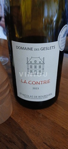 Loiredalen Saint-Nicolas-De-Bourgueil Domaine Des Geslets La Contrie 2023
